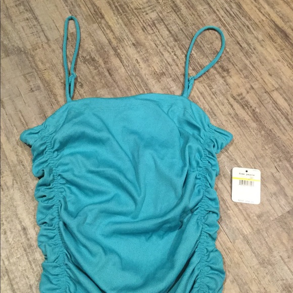 NWT Free People Blue On Your Side Bodysuit - Picture 7 of 8